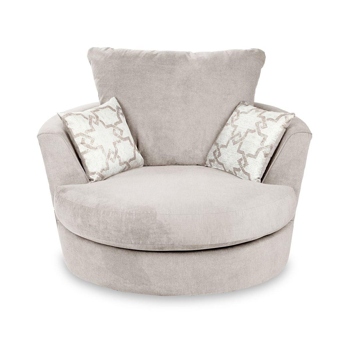 Fernley-swivel-armchair-stone from Roseland Furniture