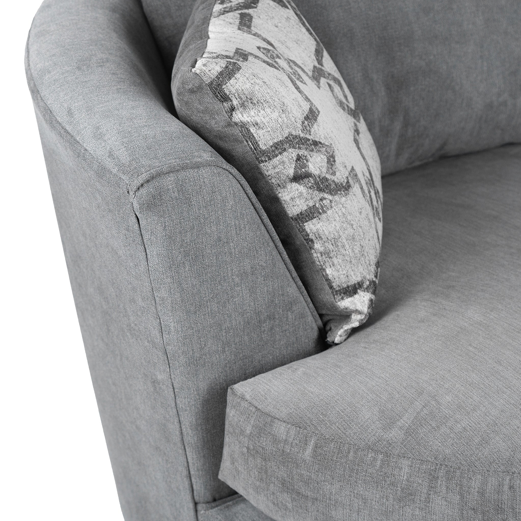Fernley-Swivel-Armchair-Pewter from Roseland Furniture