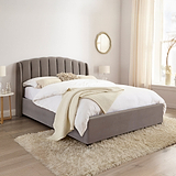 Barnet Pleated Storage Ottoman Bed Frame