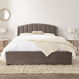 Barnet Pleated Storage Ottoman Bed Frame