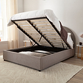 Hounslow Half Circle Ottoman Storage Bed Frame from Roseland Furniture