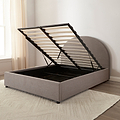 Hounslow Half Circle Ottoman Storage Bed Frame from Roseland Furniture