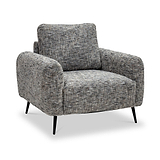 Delphine Multitonal Fabric Armchair from Roseland Furniture