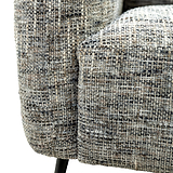 Delphine Multitonal Fabric 3 Seater from Roseland Furniture