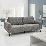 Delphine Multitonal Fabric 3 Seater from Roseland Furniture