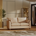 Munro 2 Seater Sofa Cream from Roseland Furniture
