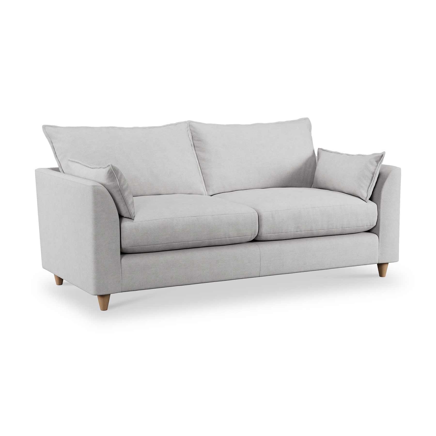 Munro 3 Seater Sofa Silver from Roseland Furniture