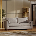 Munro 3 Seater Sofa Silver from Roseland Furniture