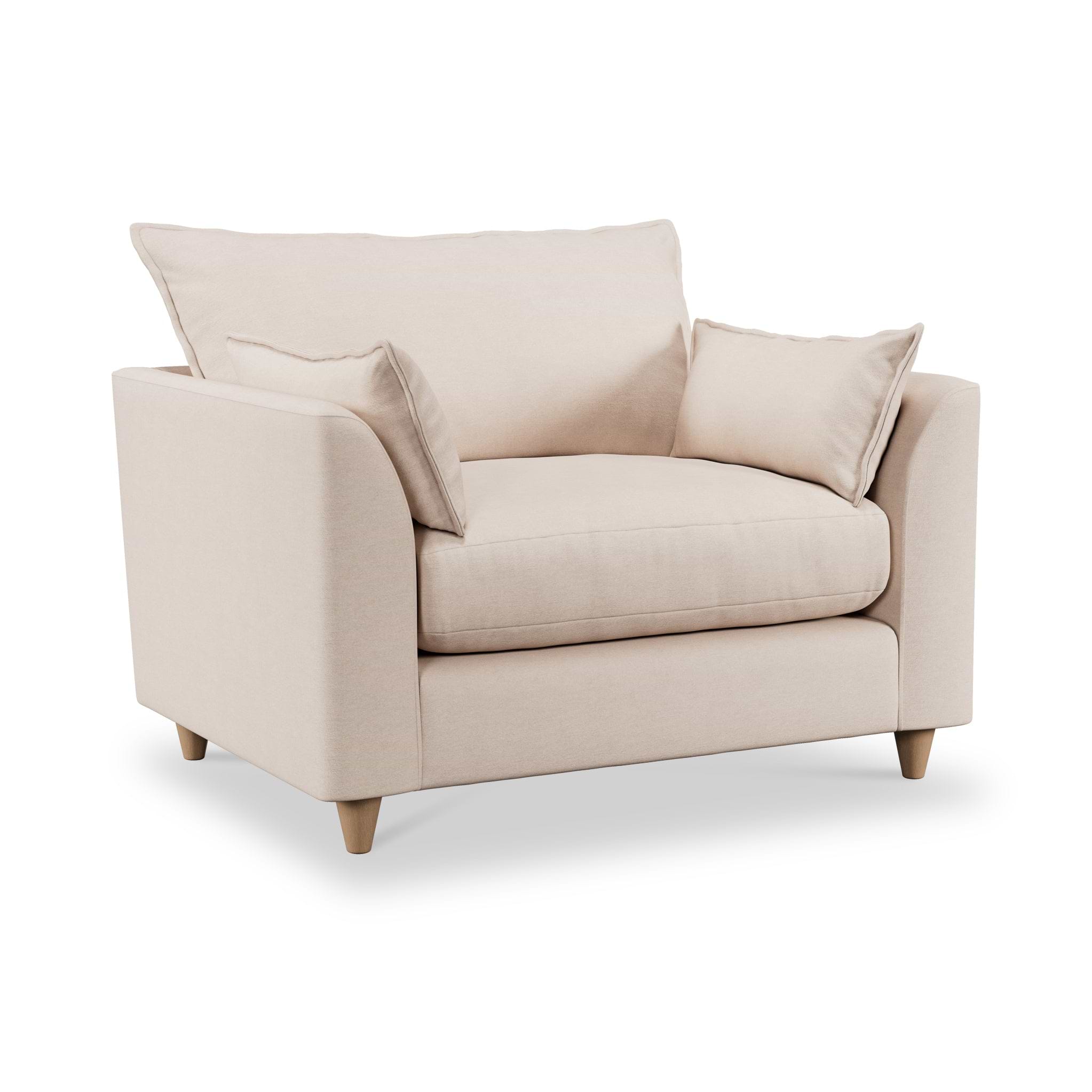 Munro Snuggler Armchair Cream from Roseland Furniture