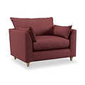 Munro Snuggler Armchair Merlot from Roseland Furniture