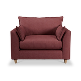 Munro Snuggler Armchair Merlot from Roseland Furniture