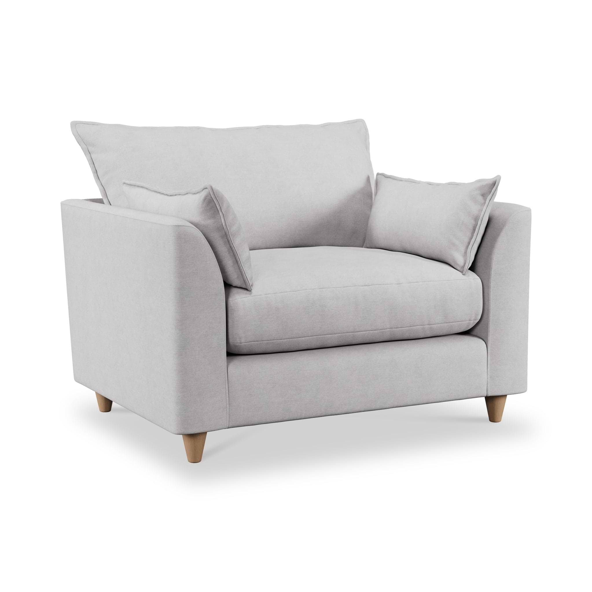 Munro Snuggler Armchair Silver from Roseland Furniture