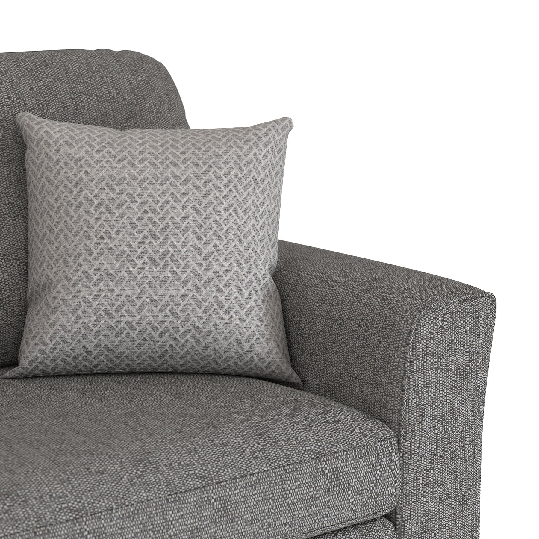 Cheswick-fabric-3-seater-sofa-grey from Roseland Furniture