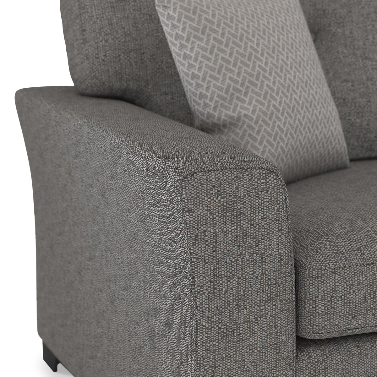 Cheswick-fabric-3-seater-sofa-grey from Roseland Furniture