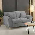 Harry Dark Grey 2 Seater Sofa by Roseland Furniture