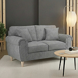 Harry Dark Grey 2 Seater Sofa by Roseland Furniture