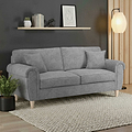 Harry Dark Grey 3 Seater Sofa by Roseland Furniture
