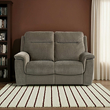 Weston Moss Green Fabric Electric Reclining 2 Seater Sofa