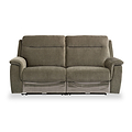 Weston Moss Green Fabric Electric Reclining 3 Seater Sofa from Roseland Furniture