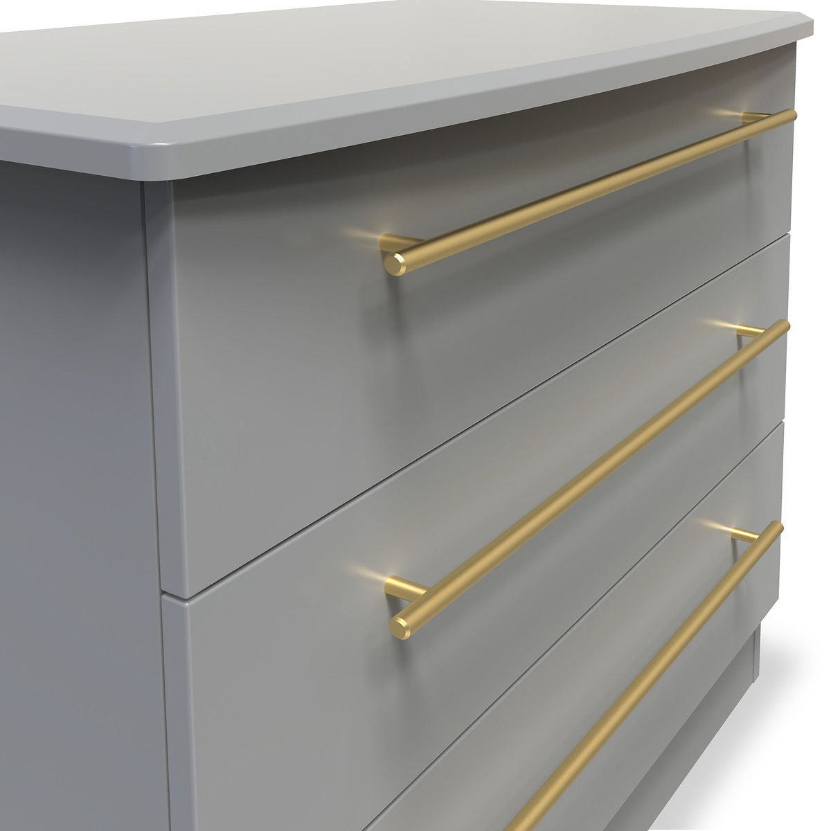 Bramham Grey 3 Drawer Chest