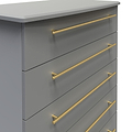 Bramham Grey 5 Drawer Chest