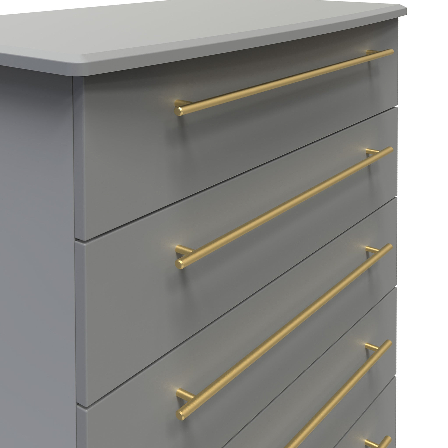 Bramham Grey 5 Drawer Chest