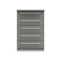 Bramham Grey 5 Drawer Chest