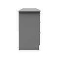 Bramham Grey 6 Drawer Wide Chest from Roseland