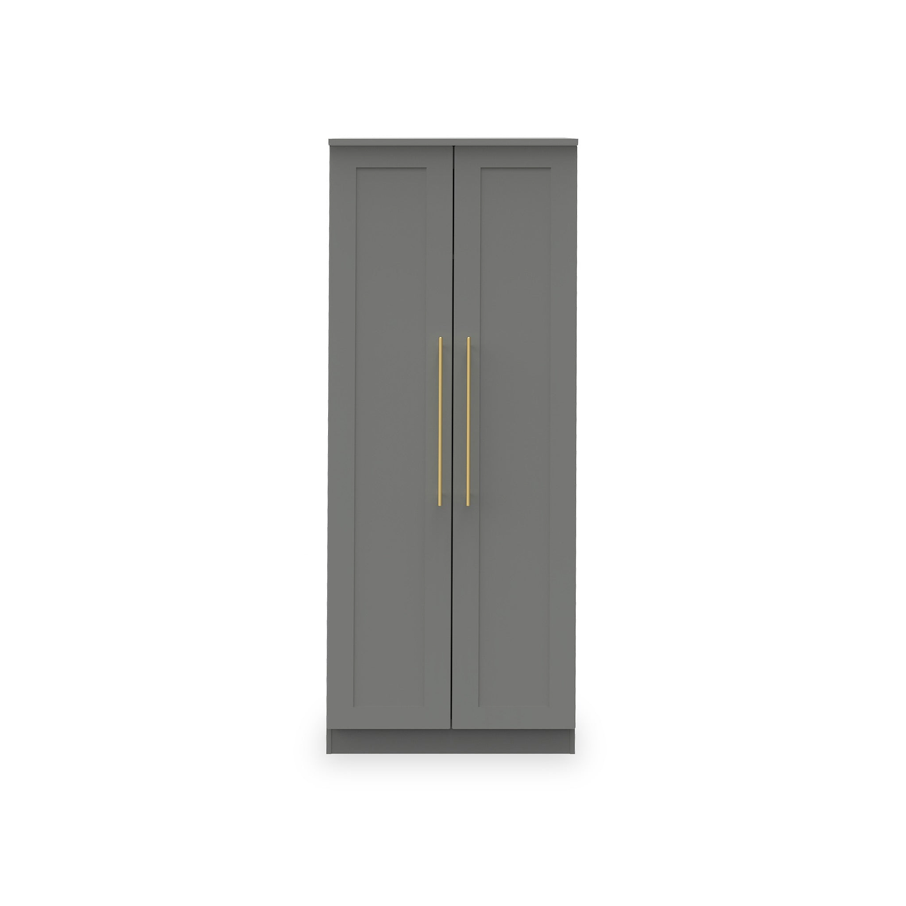 Bramham Grey 2 Door Wardrobe