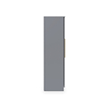 Bramham Grey Tall 6 Door 2 Mirror Wardrobe