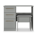 Bramham Dressing Table Stool Set Dusk Grey from Roseland Furniture