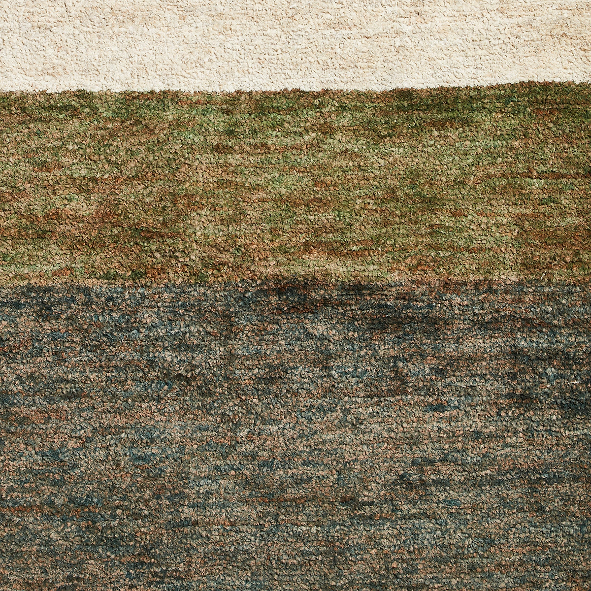Franklin Natural Hemp Multi Coloured Abstract Rug