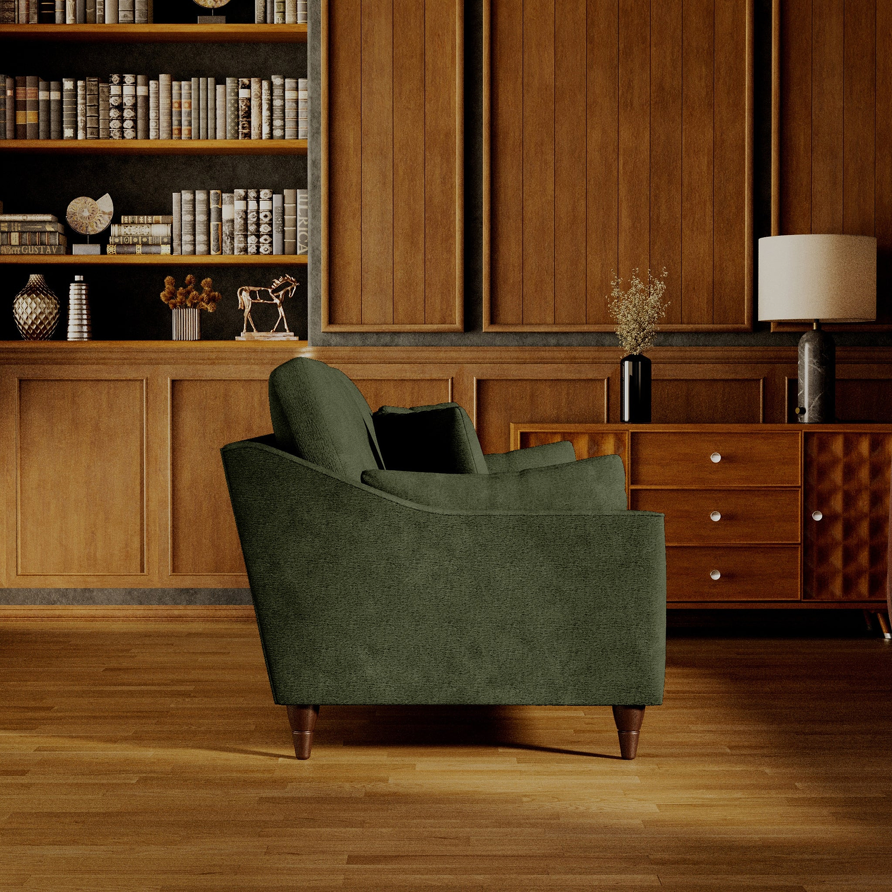Charice Alpine Green 2 Seater Sofa from Roseland Furniture