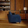 Charice Navy 2 Seater Sofa from Roseland Furniture