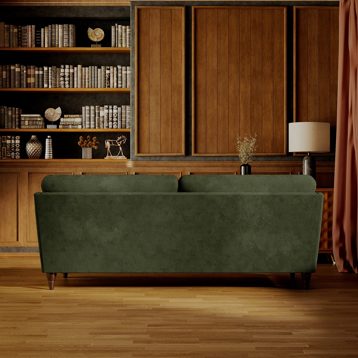 Charice Alpine Green 3 Seater Sofa from Roseland Furniture