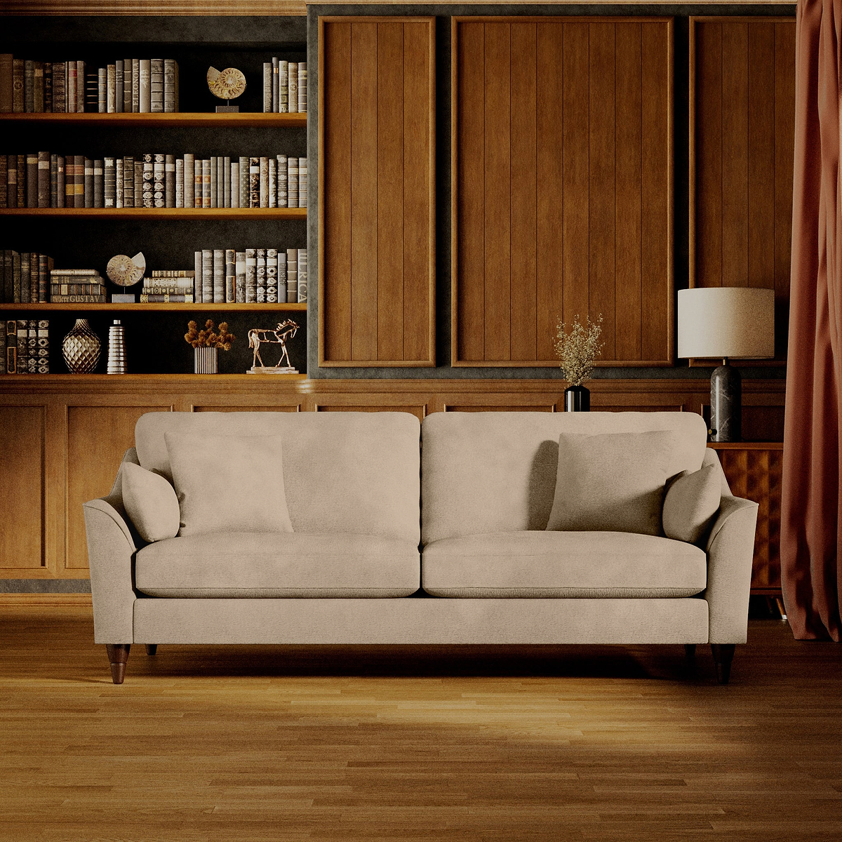 Charice Fog 3 Seater Sofa from Roseland Furniture