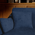 Charice Navy 3 Seater Sofa from Roseland Furniture