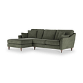 Charice Alpine Green Left Hand Chaise Sofa from Roseland Furniture