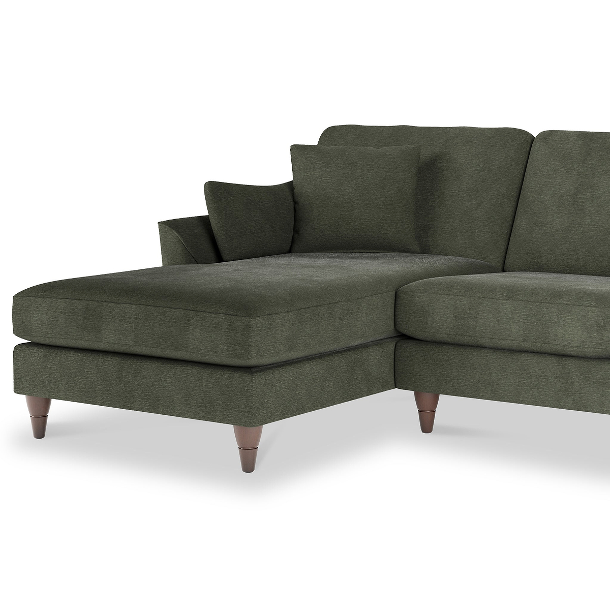 Charice Alpine Green Left Hand Chaise Sofa from Roseland Furniture