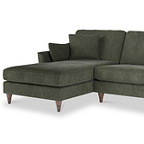 Charice Alpine Green Left Hand Chaise Sofa from Roseland Furniture