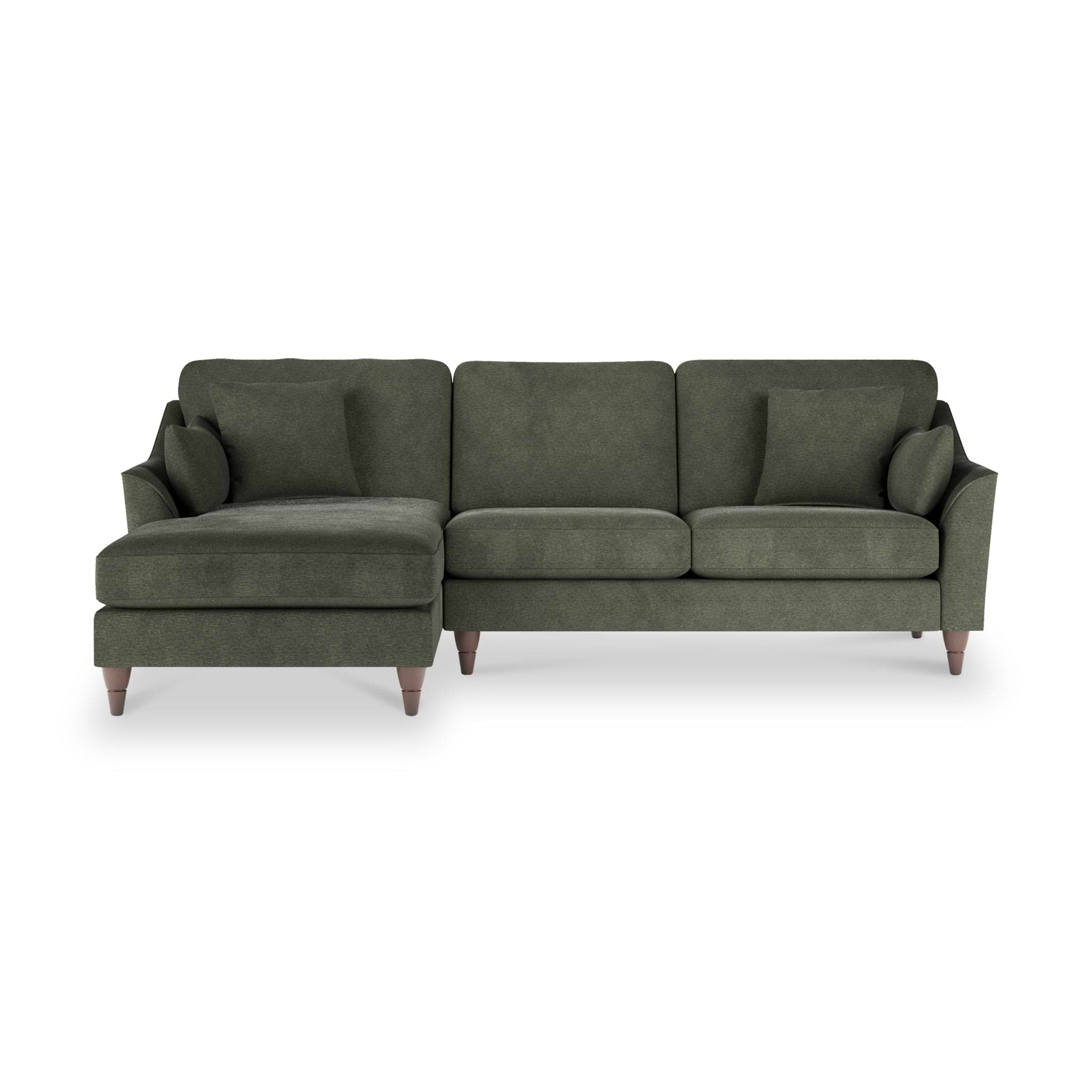 Charice Alpine Green Left Hand Chaise Sofa from Roseland Furniture