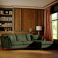 Charice Alpine Green Left Hand Chaise Sofa from Roseland Furniture