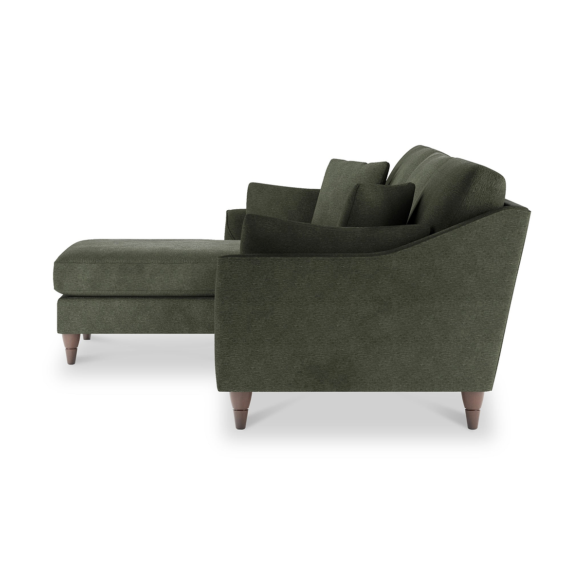 Charice Alpine Green Left Hand Chaise Sofa from Roseland Furniture