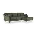 Charice Alpine Green Right Hand Chaise Sofa from Roseland Furniture