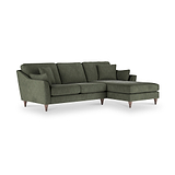 Charice Alpine Green Right Hand Chaise Sofa from Roseland Furniture