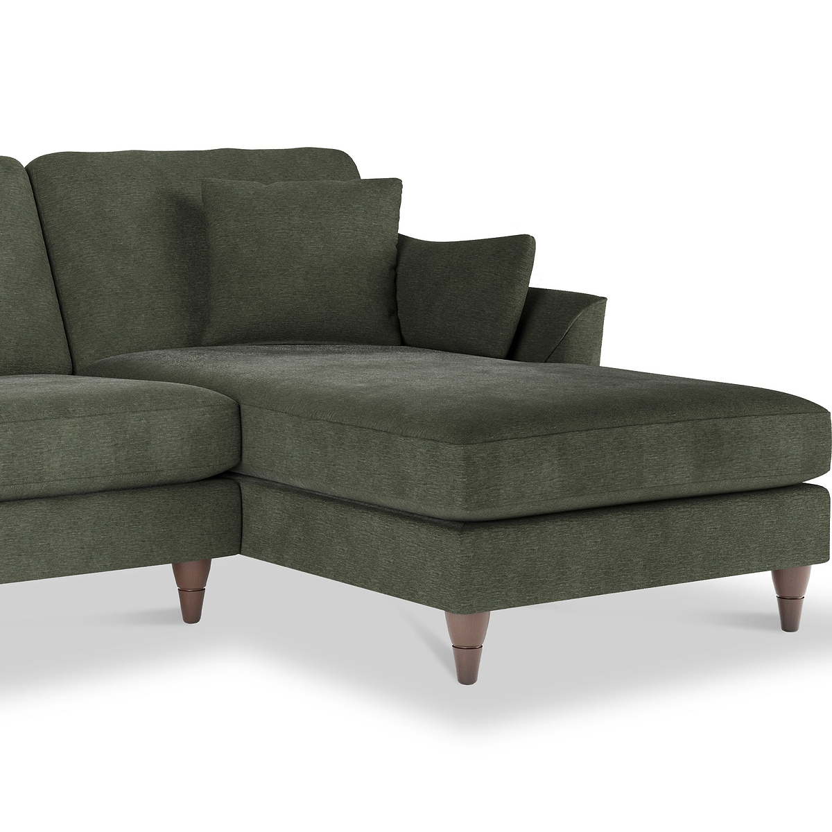 Charice Alpine Green Right Hand Chaise Sofa from Roseland Furniture