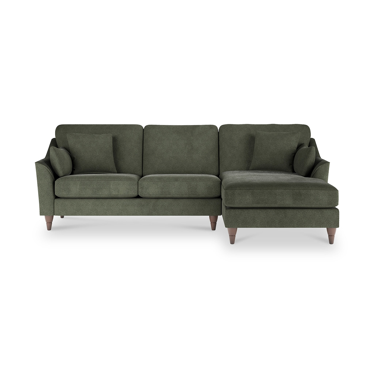 Charice Alpine Green Right Hand Chaise Sofa from Roseland Furniture