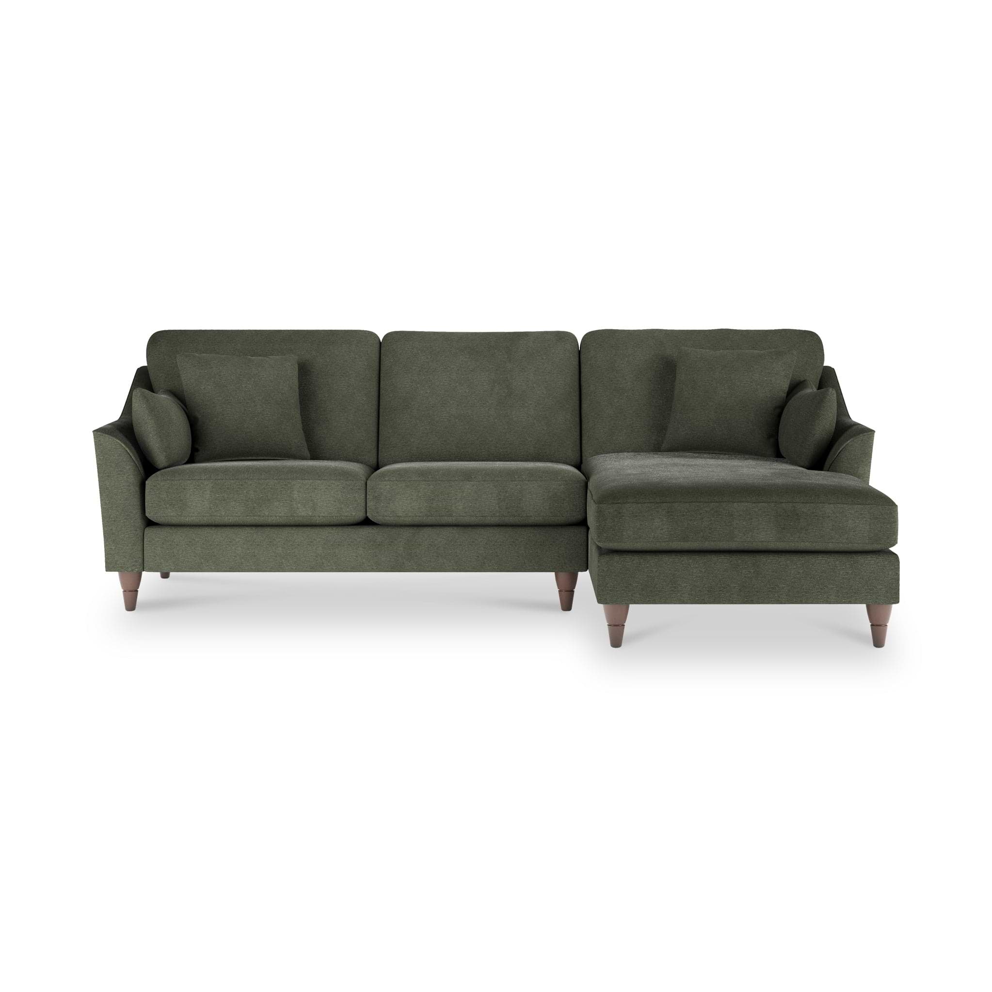 Charice Alpine Green Right Hand Chaise Sofa from Roseland Furniture