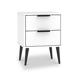 Asher 2 Drawer Bedside from Roseland Furniture