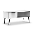 Asher White 1 Drawer Coffee Table from Roseland Furniture